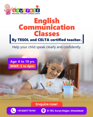Sapiens Preschool, Daycare and Learning Center  -  English Communication Classes