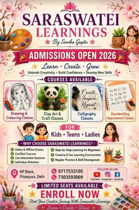 Saraswatei Learnings-Admission Open 2026