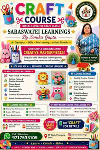 Saraswatei Learnings-Craft Course for Kids