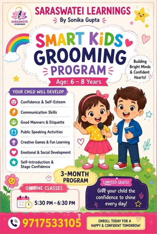Saraswatei Learnings-Smart Kids Grooming Program