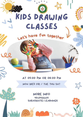 Saraswatei learnings-Kids Drawing Classes