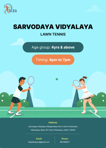 Indraprastha Lawn Tennis Academy-Lawn Tennis