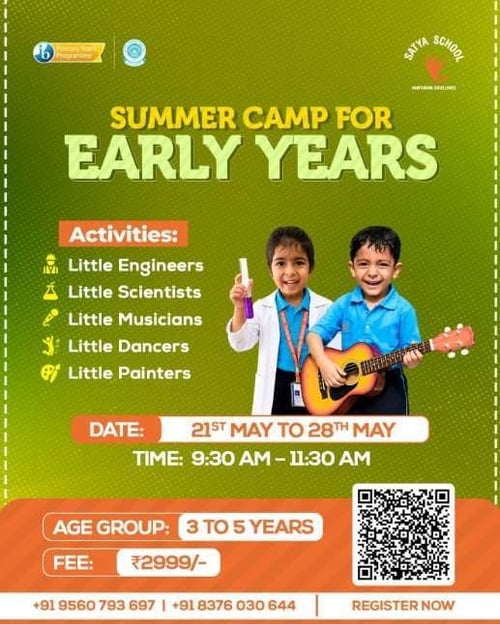 Satya School-Summer Camp for Early Years