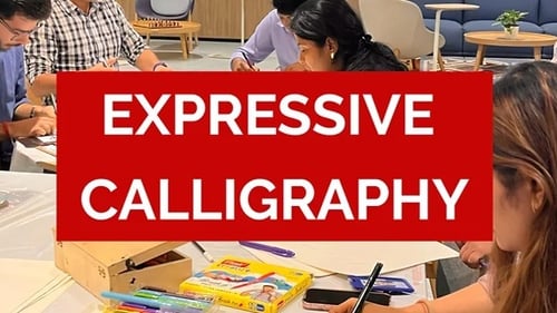 Say Hey To Art  -  Expressive & Non-Conformist Calligraphy Workshop