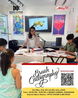 Say Hey to Art-Brush Calligraphy Workshop for Kids