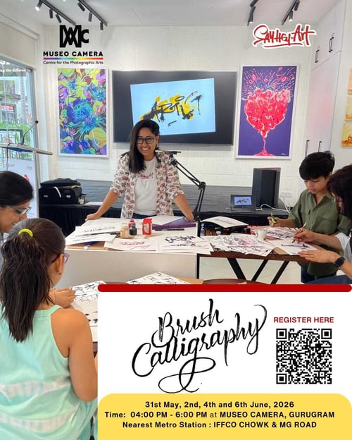Say Hey to Art-Brush Calligraphy Workshop for Kids