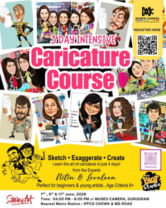 Say Hey to Art-Caricature Workshop for Kids