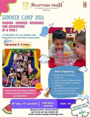 Scottish High International School-Summer Camp 2026