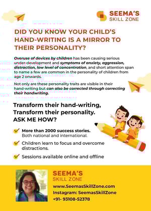 Seemas Skills Zone-Handwriting Classes