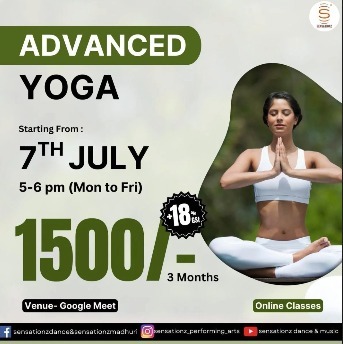 Sensationz Dance  -  Advanced Yoga Class