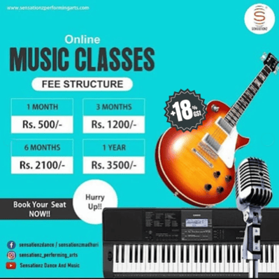 Sensationz Dance  -  Online Music Classes