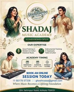 Shadajharmoni-Music and Instrumental Training