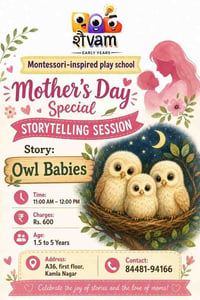 Shaivam Early Years-Mothers Day Special Storytelling Session