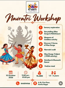 Shaivam Early Years-Navratri Workshop