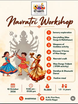 Shaivam Early Years-Navratri Workshop