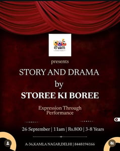 Shaivam Early Years-Story and Drama Workshop