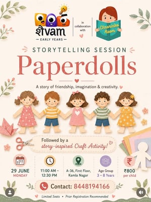 Shaivam Early Years-Storytelling and Craft Adventure for Kids