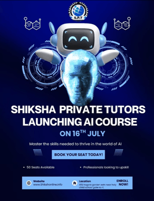 Shiksha Private Tutors  -  AI course