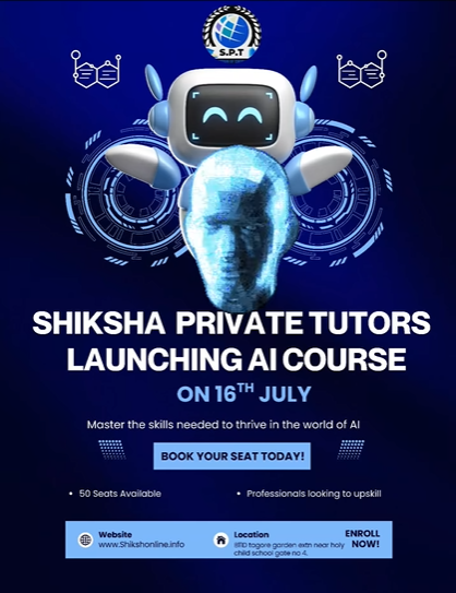 Shiksha Private Tutors  -  AI course