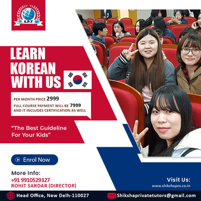 Shiksha Private Tutors-Korean Classes