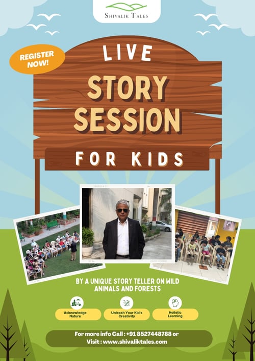 Shivalik Tales-Live Story Session For Kids with Manish Sharma
