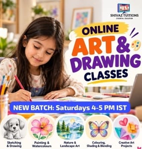 Shivaz Tuitions-Online Art and Drawing Classes