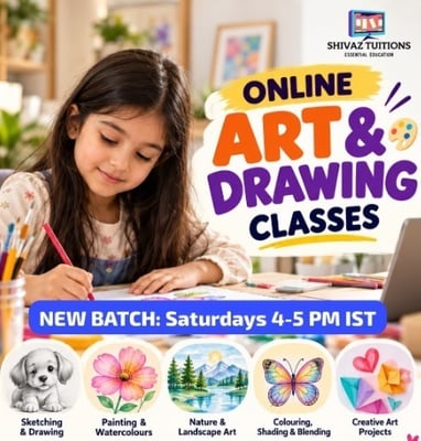 Shivaz Tuitions-Online Art and Drawing Classes