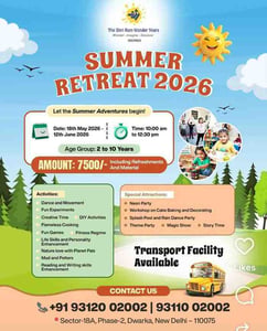 Shri Ram Global-Summer Retreat 2026 (Pre School Dwarka)