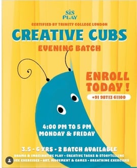 Sis Preps  -  Creative Cubs (Drama Classes)