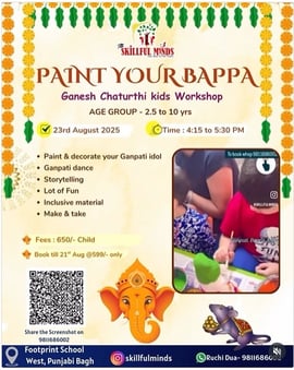 Skillful Minds  -  Ganesh Chaturthi Kids Workshop