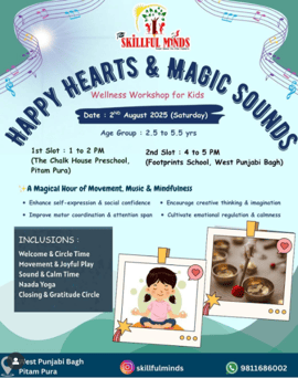 Skillful Minds  -  Wellness Workshop For Kids ( Pitampura )