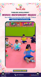 Skillful Minds -  Toddlers Music and Movement programme (Pitampura)