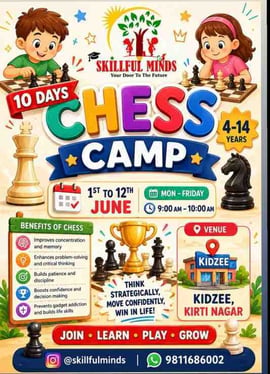Skillful minds-Chess Camp 2026