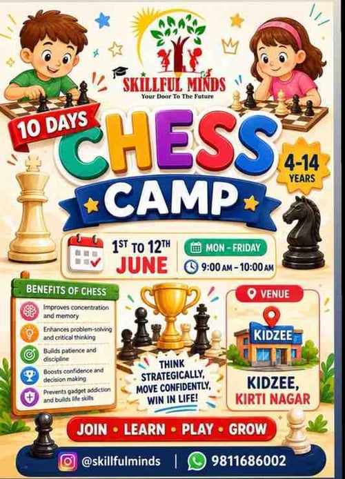 Skillful minds-Chess Camp 2026