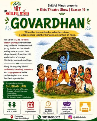 Skillful minds-Govardhan Kids Theatre Show Season 19