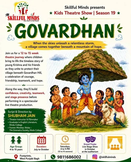 Skillful minds-Govardhan Kids Theatre Show Season 19