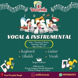 Skillful minds-Music Vocal Instrumental