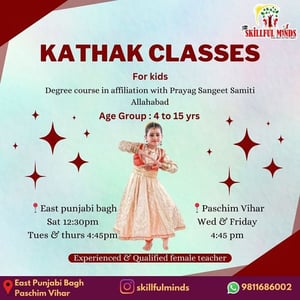 Skillful minds-Kathak Classes For Kids
