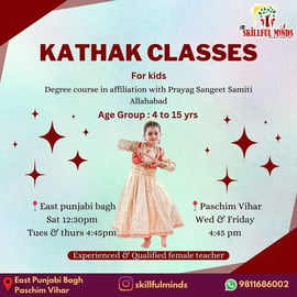 Skillful minds-Kathak Classes For Kids