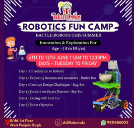 Skillful minds-Robotics Fun Camp