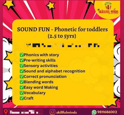 Skillful minds-Sound Fun Phonetic For Toddlers