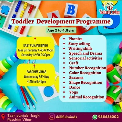 Skillful minds-Toddler Development Programme