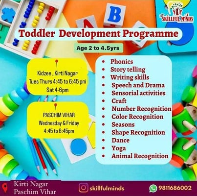 Skillful minds-Toddler Development Programme