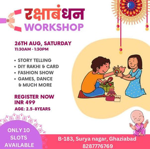 Soul Tree-Raksha Bandhan Fun and Creativity Workshop for Kids