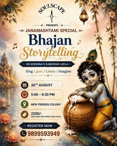 SoulScape-Krishna Janmashtami Special Bhajan Storytelling