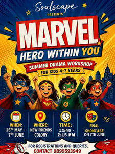 SoulScape-Marvel Hero Within You Drama Workshop