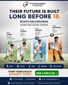 Sport's Hub Gurugram-Kids Sports Training Program