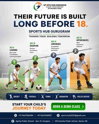 Sport's Hub Gurugram-Kids Sports Training Program