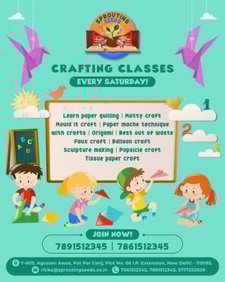 Sprouting Seeds - Crafting Classes