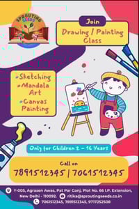Sprouting Seeds - Drawing and Painting Classes